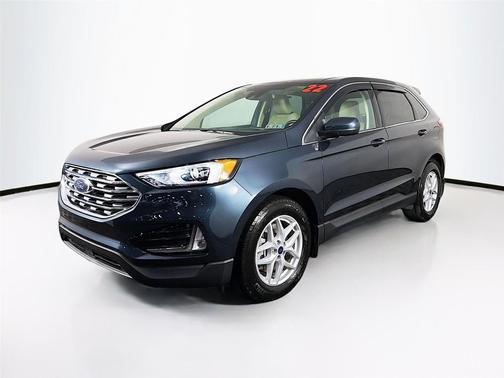 Stone Blue Metallic 2022 Ford Edge SEL