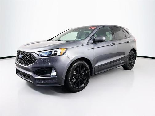 Carbonized Gray Metallic 2024 Ford Edge ST Line