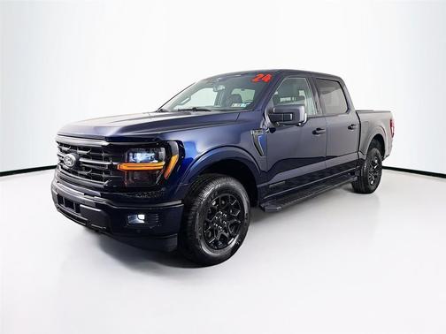 Antimatter Blue Metallic 2024 Ford F-150 XLT