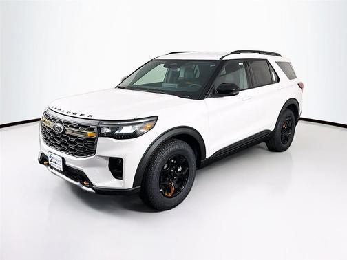 Star White Metallic Tri-Coat 2026 Ford Explorer Tremor