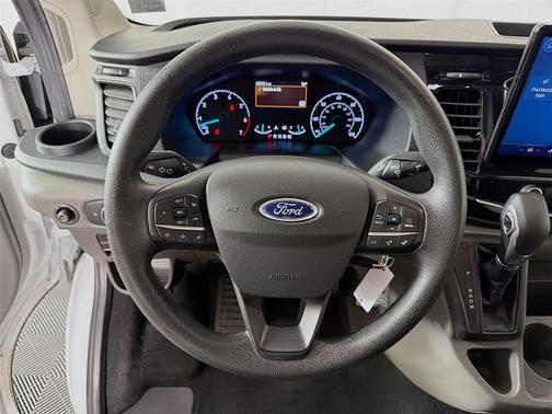 Oxford White 2024 Ford Transit-350 XLT
