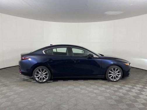 Deep Crystal Blue Mica 2019 Mazda Mazda3 FWD w/Preferred Package