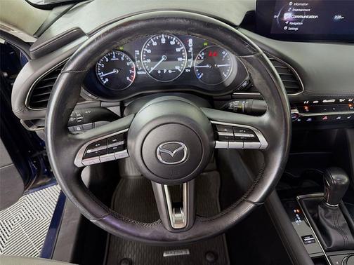 Deep Crystal Blue Mica 2019 Mazda Mazda3 FWD w/Preferred Package