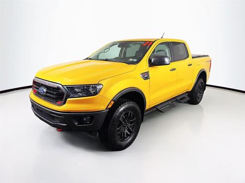 Cyber Orange Metallic Tricoat 2021 Ford Ranger XLT