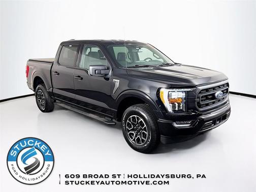 Agate Black Metallic 2023 Ford F-150 XLT