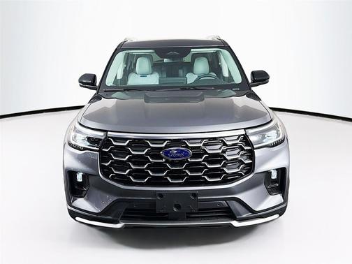 Carbonized Gray Metallic 2026 Ford Explorer Platinum