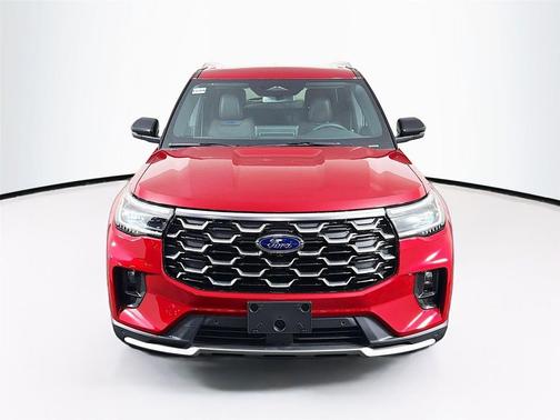 Rapid Red Metallic Tinted Clearcoat 2026 Ford Explorer Platinum