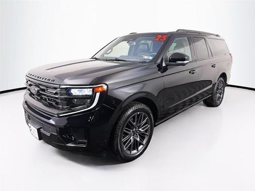 Agate Black Metallic 2025 Ford Expedition Max Platinum
