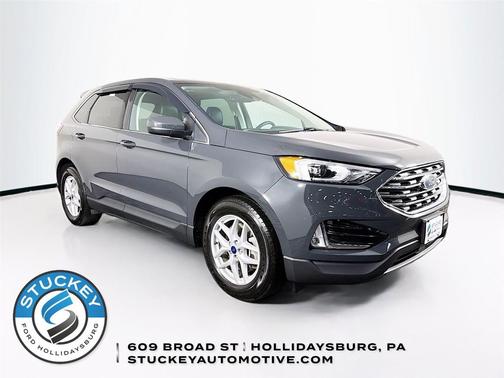 Lithium Gray 2021 Ford Edge SEL