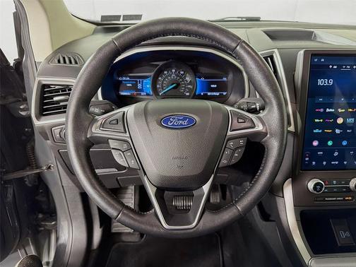 Lithium Gray 2021 Ford Edge SEL