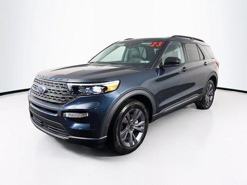 Stone Blue Metallic 2023 Ford Explorer XLT
