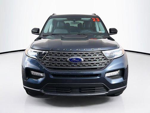 Stone Blue Metallic 2023 Ford Explorer XLT