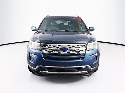 Blue Metallic 2019 Ford Explorer Limited