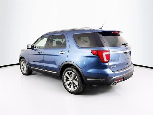 Blue Metallic 2019 Ford Explorer Limited