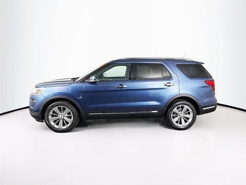 Blue Metallic 2019 Ford Explorer Limited