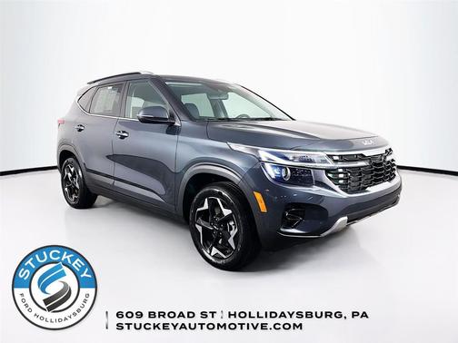 Gravity Gray 2025 Kia Seltos EX