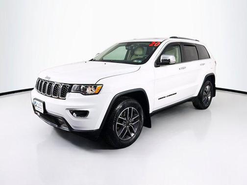 Bright White Clearcoat 2020 Jeep Grand Cherokee Limited