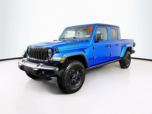 Hydro Blue Pearlcoat 2025 Jeep Gladiator Willys