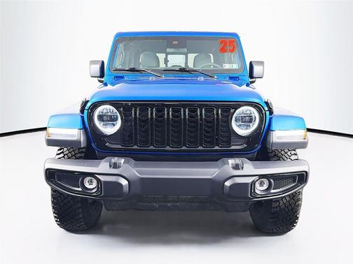 Hydro Blue Pearlcoat 2025 Jeep Gladiator Willys
