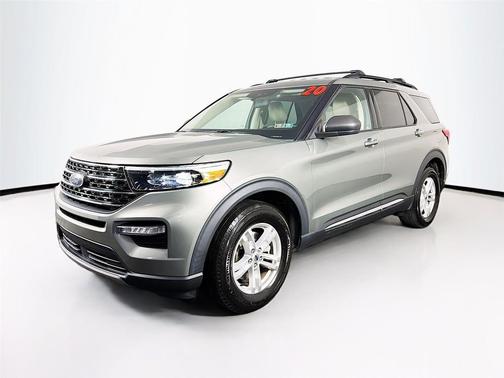 Silver Spruce Metallic 2020 Ford Explorer XLT