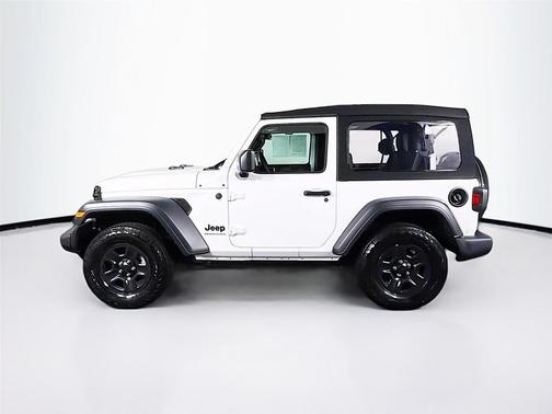 Bright White Clearcoat 2024 Jeep Wrangler Sport
