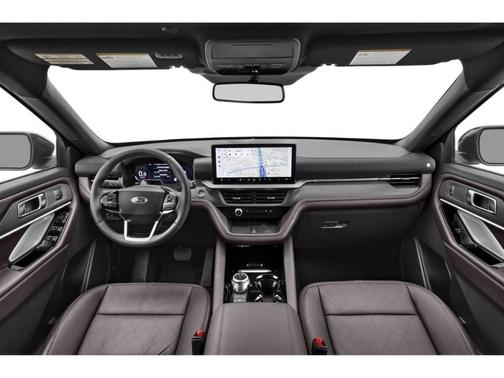 Star White Metallic Tri-Coat 2026 Ford Explorer Platinum