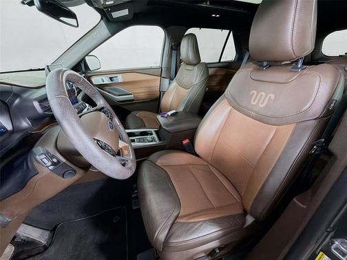 Forged Green Metallic 2022 Ford Explorer King Ranch