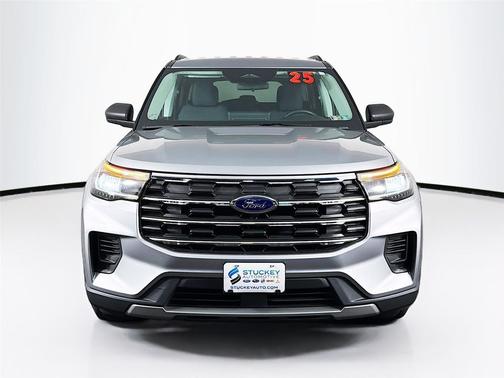 Iconic Silver 2025 Ford Explorer Active