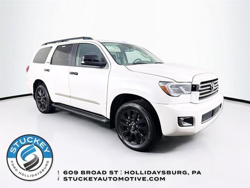 Blizzard Pearl 2021 Toyota Sequoia Nightshade