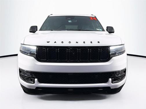 Bright White Clearcoat 2024 Jeep Wagoneer Series II Carbide 4x4