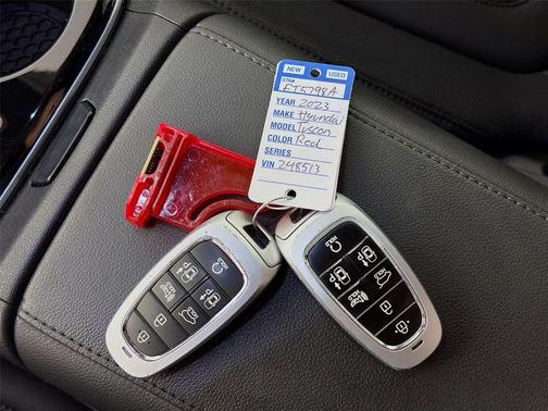 Calypso Red 2023 Hyundai TUCSON Limited