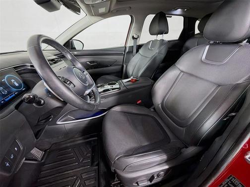 Calypso Red 2023 Hyundai TUCSON Limited
