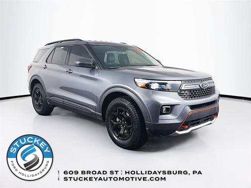 Carbonized Gray Metallic 2022 Ford Explorer Timberline