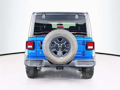 Hydro Blue Pearlcoat 2024 Jeep Wrangler Sport