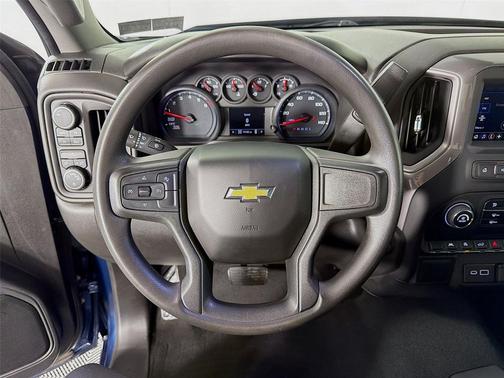 Northsky Blue Metallic 2023 Chevrolet Silverado 1500 Custom