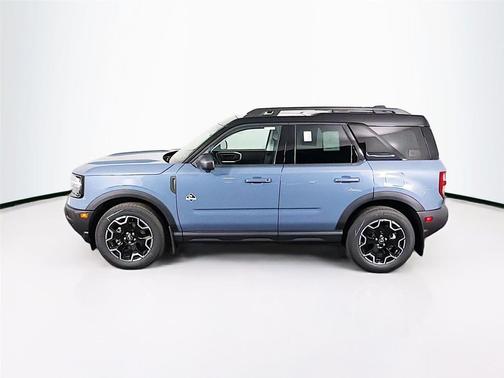 Azure Gray Metallic Tri-Coat 2025 Ford Bronco Sport Outer Banks