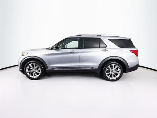 Iconic Silver Metallic 2021 Ford Explorer Platinum