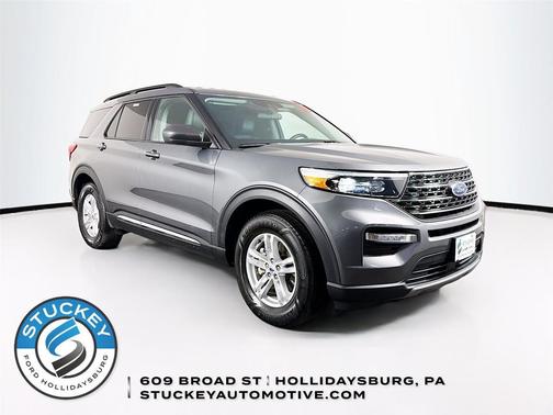 Carbonized Gray 2023 Ford Explorer XLT