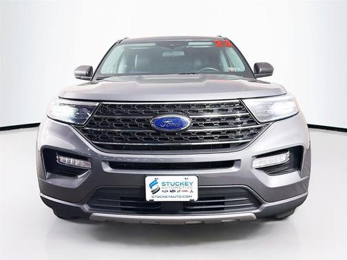 Carbonized Gray 2023 Ford Explorer XLT