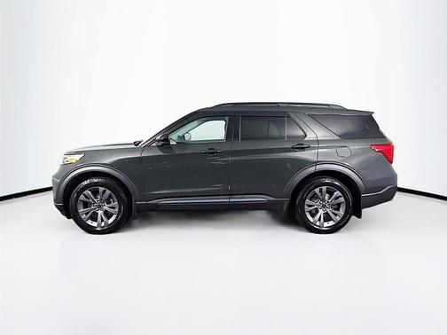 Forged Green Metallic 2022 Ford Explorer XLT