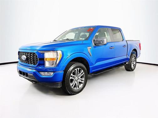 Velocity Blue Metallic 2021 Ford F-150 XL