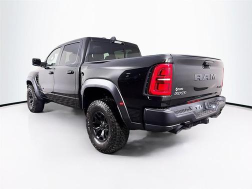 Diamond Black Crystal Pearlcoat 2026 RAM 1500 RHO Crew Cab 4x4 5'7' Box