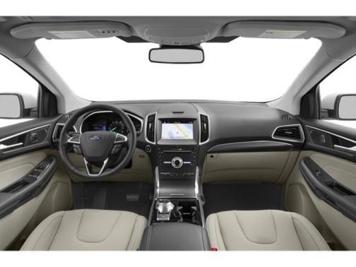 Star White Metallic Tri-Coat 2020 Ford Edge Titanium