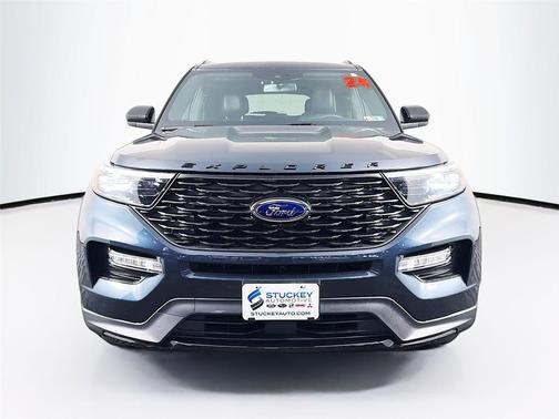 Stone Blue Metallic 2024 Ford Explorer ST-Line