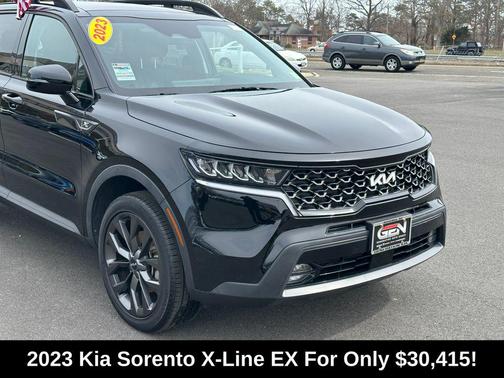 Ebony Black 2023 Kia Sorento EX