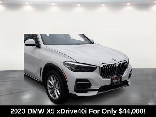 Alpine White 2023 BMW X5 xDrive40i