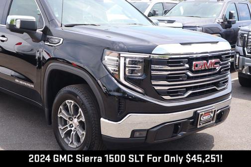 Onyx Black 2024 GMC Sierra 1500 SLT