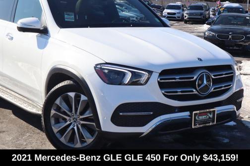 Polar White 2021 Mercedes-Benz GLE 450 4MATIC