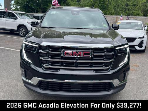Ebony Twilight Metallic 2026 GMC Acadia Elevation AWD