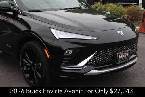 Ebony Twilight Metallic 2026 Buick Envista Avenir FWD